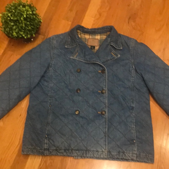 Ralph Lauren Quilted Jean Jacket L 